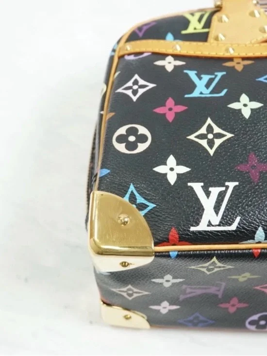 Louis Vuitton Trouville Black Multicolor Murakami - Picture 9 of 14